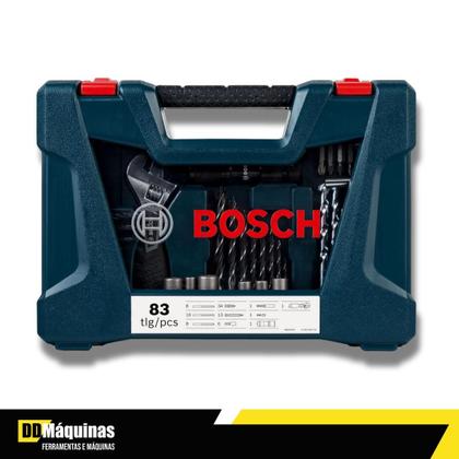 Imagem de Jogo Kit De Ferramentas Brocas Titânio V-line Bosch 83 Pecas - Bosch