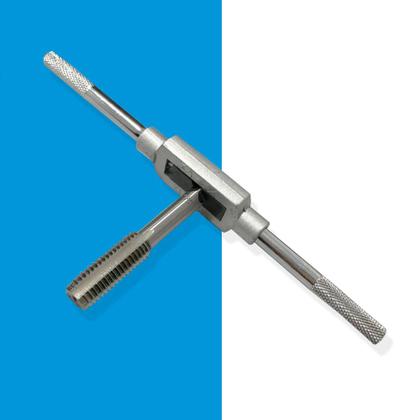 Imagem de Jogo Kit de Macho com Vira-Macho Manual com 8 Peças de M3 a M12 Profissional 