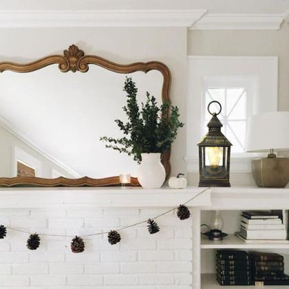 Imagem de Jogo Lamparina Decor Rústica LED Preto e Ouro Envelhecido 23cm 2 Peças - Master Christmas