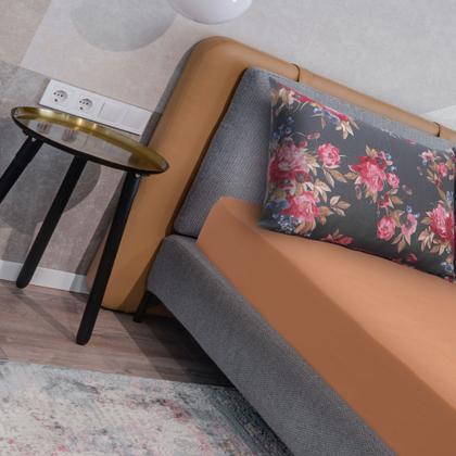 Imagem de Jogo Lençol Cama Queen Size 100% Algodão C/ Elástico 3 Peças Portallar