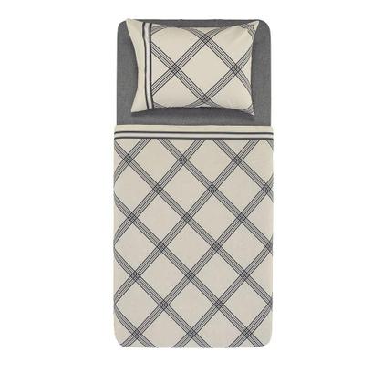 Imagem de Jogo Lençol Cama Solteiro 3 Pçs 100% Algodão Karsten Marques