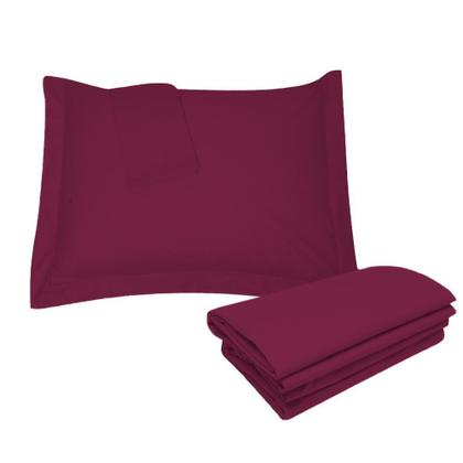 Imagem de Jogo Lençol Solteiro 600 Fios 100% Algodão S/ Elástico 2 Pç