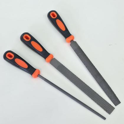 Imagem de Jogo Lima Grosa De Casquear Cavalo 8 Pol 3 Peças Com Cabo