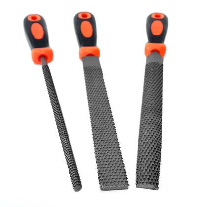 Imagem de Jogo Lima Grosa De Casquear Cavalo 8 Pol 3 Peças Com Cabo