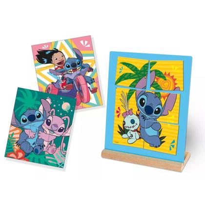 Imagem de Jogo Magnético Mosaico Disney Stitch 4146 - Nig Brinquedos