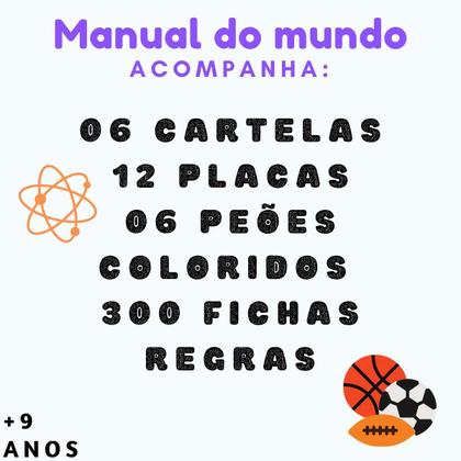 Imagem de Jogo Manual Do Mundo Inventa Ou Responde Com 300 Perguntas