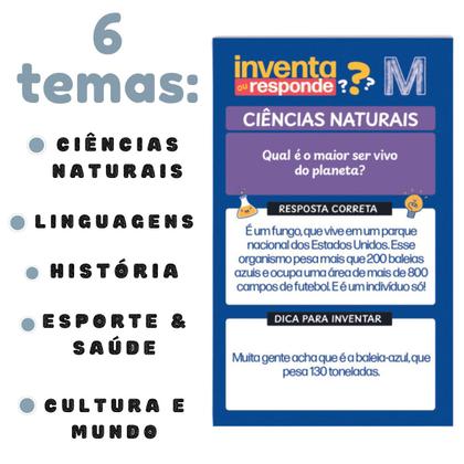 Imagem de Jogo Manual Do Mundo Inventa Ou Responde Com 300 Perguntas