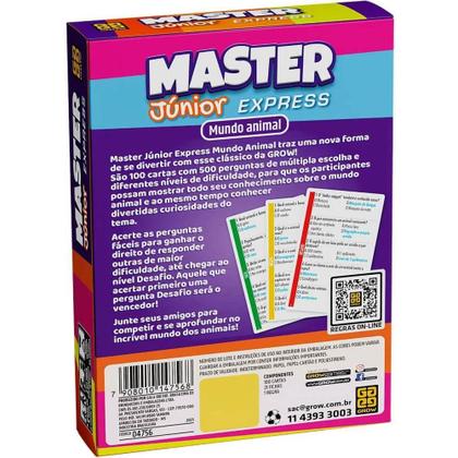 Imagem de Jogo master junior express mundo animal grow