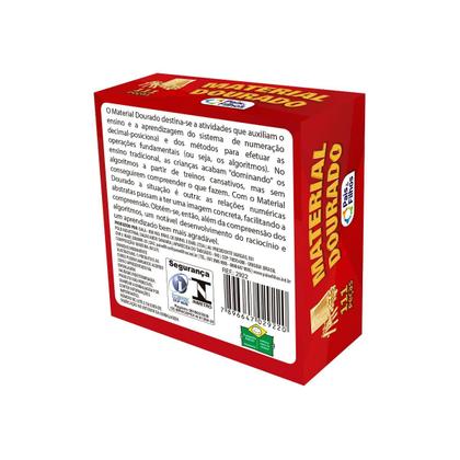 Imagem de Jogo Material Dourado 111 peças - 2922