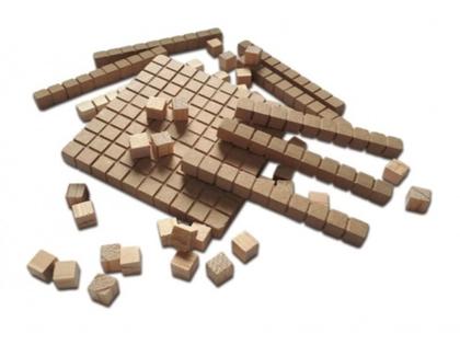 Imagem de Jogo Material Dourado 111 Peças Educativo - Sopecca MD2001