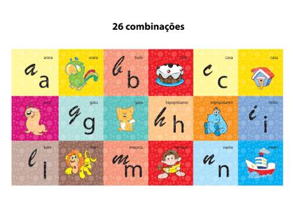 Imagem de Jogo Memória Alfabética Divertido E Educativo Pais E Filhos - Pais e Filhos