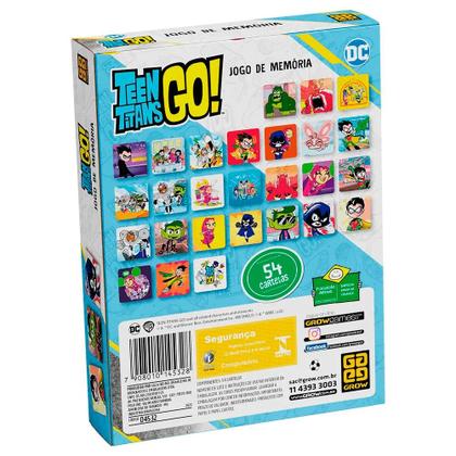 Imagem de Jogo Memória Teen Titans Go - Grow