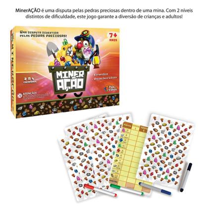 Imagem de Jogo Mineração 2-4 Jogadores Pais-e-Filhos Ref.10850 - Pais & Filhos