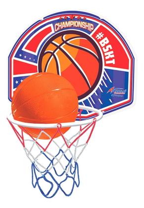 Imagem de Jogo Mini Basquete Infantil Tabela Cesta Bola Para Parede