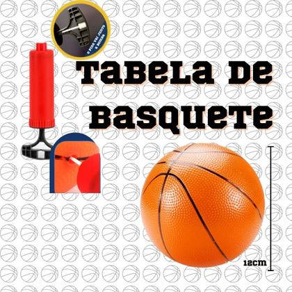 Imagem de Jogo Mini Basquete Infantil Tabela Cesta Bola Para Porta Parede - VIP