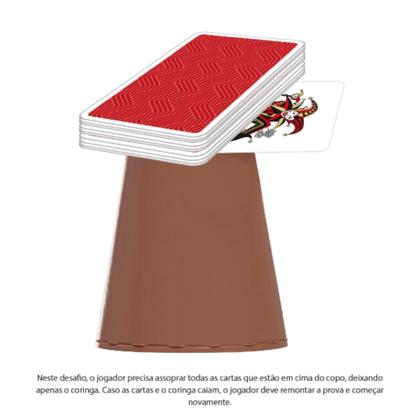 Imagem de Jogo Nada Além de 1 Minuto  Não Derrube o Coringa e Catapulta de Cartas Pais e Filhos