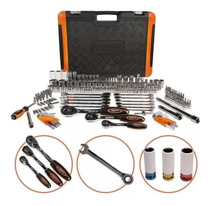 Imagem de Jogo Oficina Master 1/4" - 3/8" - 1/2" 178 Peças Gedore Solid Robust - 060.370