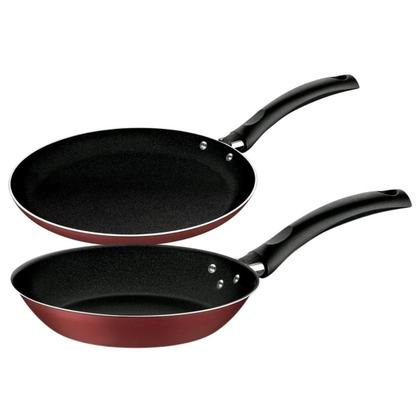 Imagem de Jogo Panelas 10 PeÇas Antiaderente Turim Vermelho Tramontina