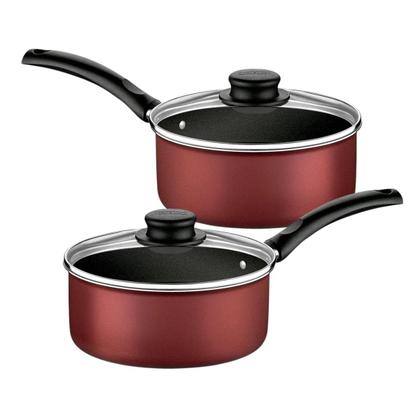 Imagem de Jogo Panelas 10 PeÇas Antiaderente Turim Vermelho Tramontina