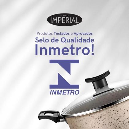 Imagem de Jogo Panelas 17 Pc Antiaderente com Panela Pressão