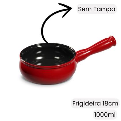 Imagem de Jogo Panelas Cerâmica New Premie Joy 5 Pç Pomodoro Ceraflame