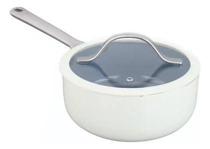 Imagem de Jogo Panelas Com 4 Pecas Revestimento Cerâmica Berlin Branca