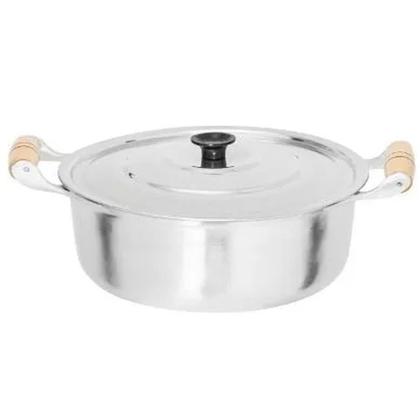 Imagem de Jogo Panelas Grande Alumínio Batido Fundido Grosso e Caneca