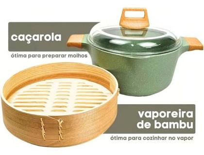 Imagem de Jogo Panelas Indução Cerâmica - My Grace Cooking 13pçs