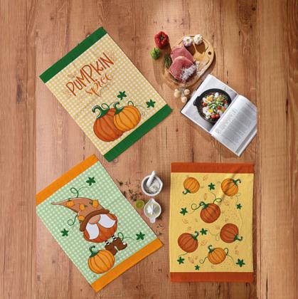 Imagem de Jogo Pano de Copa Felpudo Fiori 6 Peças Teka