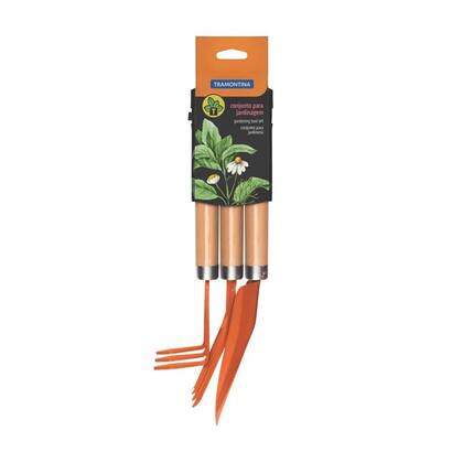 Imagem de Jogo Para Jardinagem Peças Metálicas 3 Peças - Tramontina