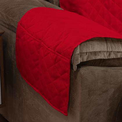 Imagem de Jogo Para Sala Com Capa de Sofá Retrátil 2 Lugares 2,20 Metros e 2 Almofadas Quadradas Cheias