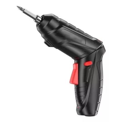 Imagem de Jogo Parafusadeira Sem Fio Recarregável USb Com Maleta 47 Chaves 110v/220v Portátil