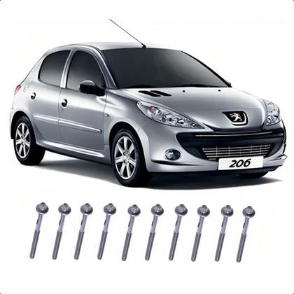 Imagem de Jogo Parafuso Cabecote Renault Clio/logan Peugeot 206 1.0 16 Valvulas