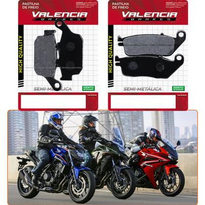 Imagem de Jogo Pastilha Cb 500 F-X/ Cbr 500 R Valencia Brakes