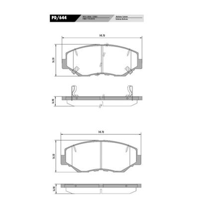 Imagem de Jogo Pastilha De Freio Dianteira Honda Accord Ex, Cr-V Exl