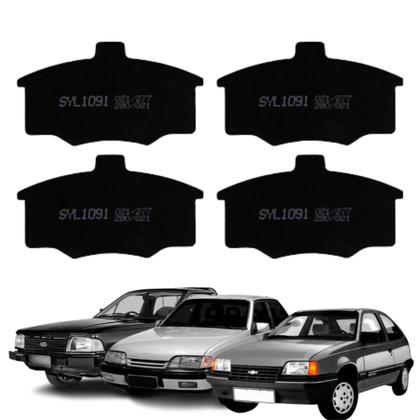 Imagem de Jogo Pastilha Freio Diant. Monza Kadett Ipanema Belina Pampa