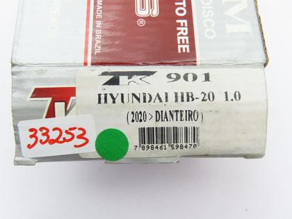 Imagem de Jogo Pastilha Freio Dianteira Hb20 1.0 2020 A 2025 Tk 901