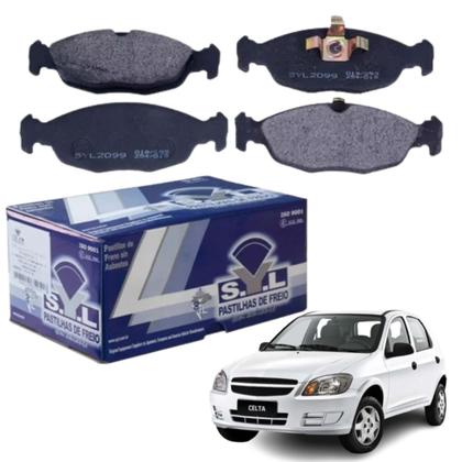 Imagem de Jogo Pastilhas Freio Diant. Agile Corsa Celta Classic Prisma