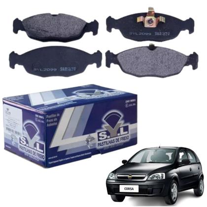 Imagem de Jogo Pastilhas Freio Diant. Agile Corsa Celta Classic Prisma
