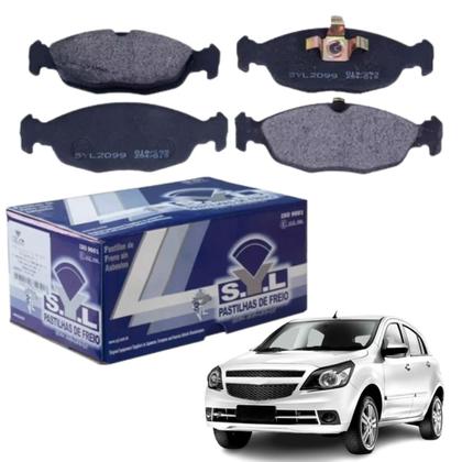 Imagem de Jogo Pastilhas Freio Diant. Agile Corsa Celta Classic Prisma