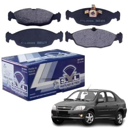 Imagem de Jogo Pastilhas Freio Diant. Agile Corsa Celta Classic Prisma