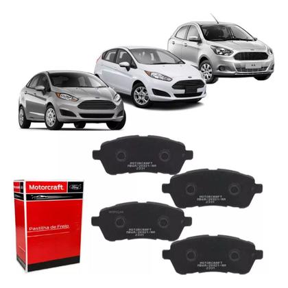 Imagem de Jogo pastilhas freios rodas dianteiras ka 2015 2016 2017 2018 2019 2020 mb6a2k021aa