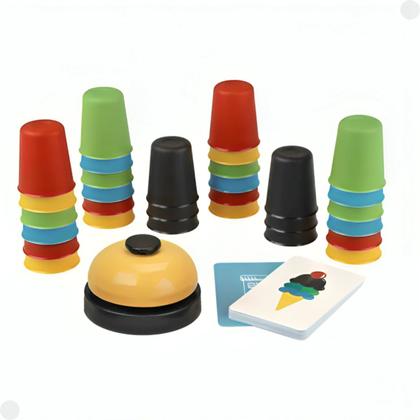 Imagem de Jogo Pedagógico De Tabuleiro Speed Cups 1200 - Paki Plast