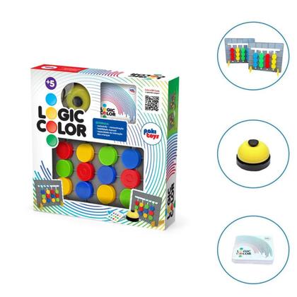 Imagem de Jogo Pedagógico Logic Color com Campainha