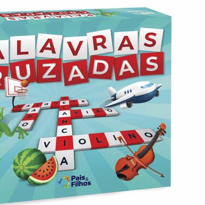 Imagem de Jogo Pedagógico Palavras Cruzadas - 8 Peças