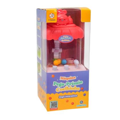 Imagem de Jogo Pega Prêmio Mini Maquina Coelho Vermelho - Polibrinq