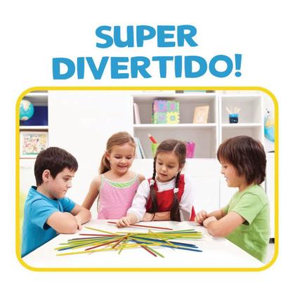 Imagem de Jogo Pega Vareta Maxi Familia Brinquedos de Menino e Menina Destreza e Estretégia Elka