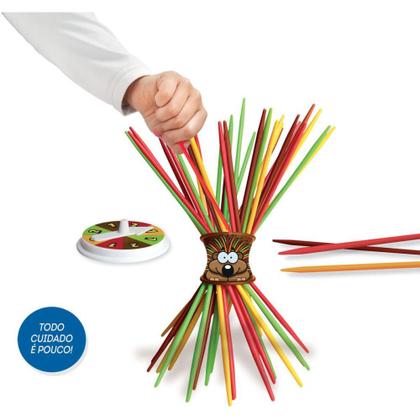 Imagem de Jogo Pega Vareta Maxi Familia Brinquedos de Menino e Menina Destreza e Estretégia Elka