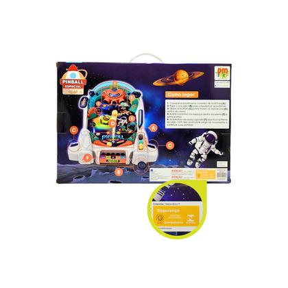 Imagem de Jogo Pinball Espacial DM Toys Fliperama Brinquedo Recreativo