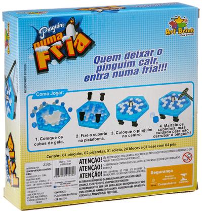 Imagem de Jogo Pinguim Numa Fria, Art Brink, Quebra Gelo